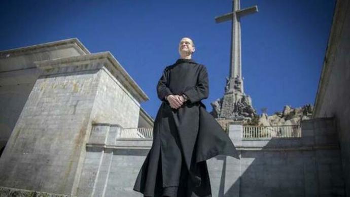 Santiago Cante5ra, prior de la Abadía del Valle de los Caídos (Foto. A. Ferreras)