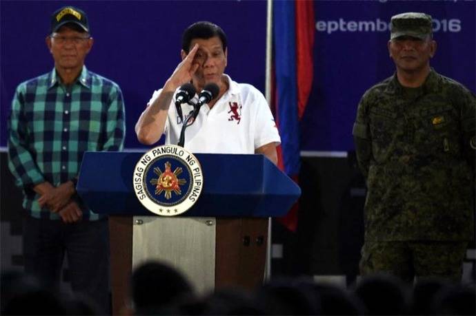 Rodrigo Duterte, presidente de Filipinas