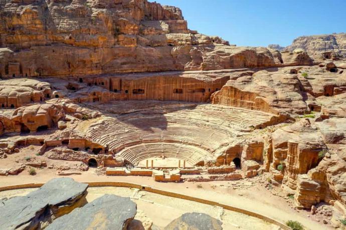 Petra, ciudad de piedra ablandada