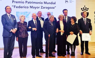 Primera edición “Premio Patrimonio Mundial Federico Mayor Zaragoza”