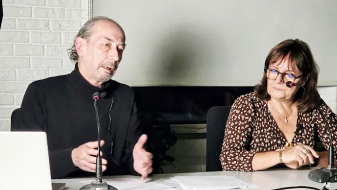 Javier Rubio Nomblot. Conferencia en “HablArte” de AMCA, sobre el fotógrafo Sasha Asensio