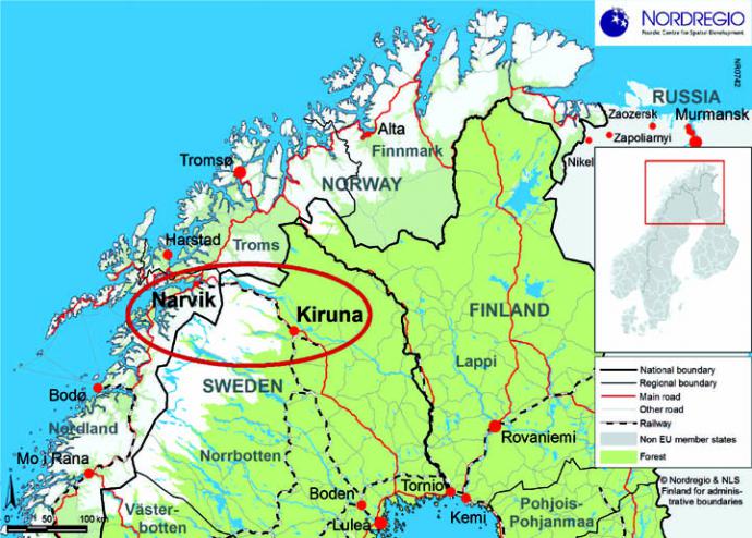 Entre Kiruna y Narvik: El Norte del Norte