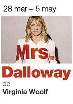 “Mrs Dalloway”, novela de Virginia Woolf adaptada en el Teatro Español y dirigida por Carme Portaceli