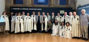 La Orden del Camino de Santiago peregrinó a Santo Toribio de Liébana