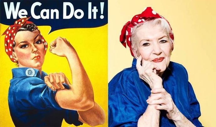 Heroína de icónico póster feminista murió a los 96 años
