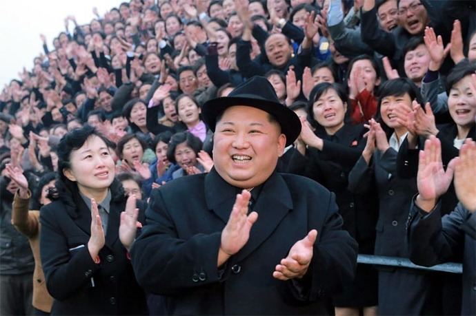 Kim Jong-Un , líder de Corea del Norte