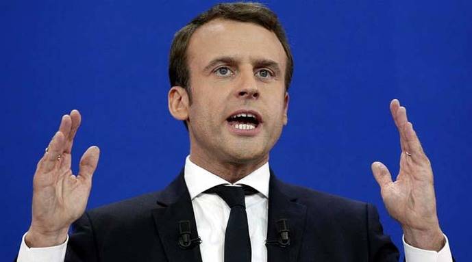 Popularidad de Emmanuel Macron cae en menos de un mes