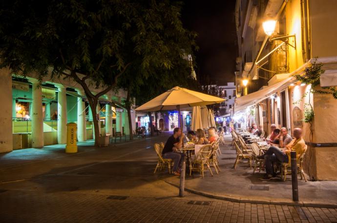 La medida no afectaba a los consumos en terrazas, solo en el interior de los locales.