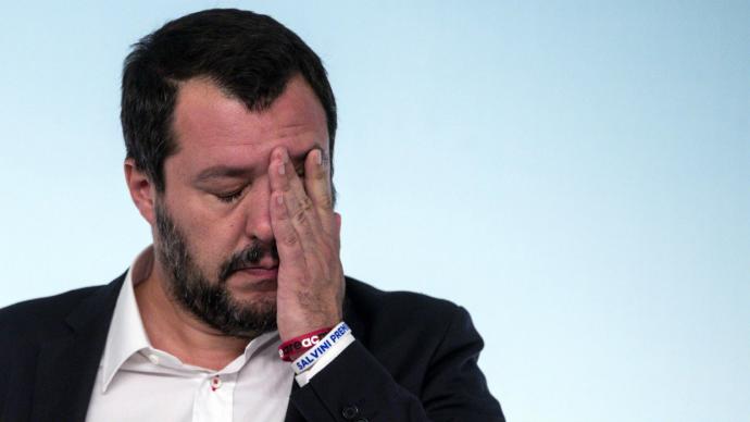 El ministro italiano del Interior, Matteo Salvini