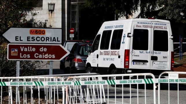 La Guardia Civil protege por amenazas fascistas a la empresa de mármoles que participará en la exhumación de Franco