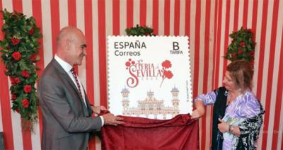Correos emite un sello dedicado a la feria de Sevilla