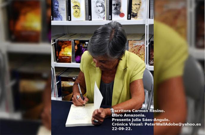 Carmen Resino: “Amazonia. Historia de otra conquista”, novela presentada en La LiVrería