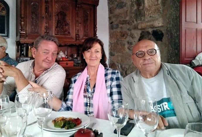 Enrique Sancho, Araceli Arranz y Quino Moreno, miembros de FEPET