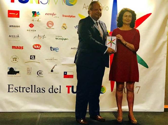 Miguel Mirones recoge el Premio “Estrellas del Turismo” por la Marca Q de Calidad Turística.
 