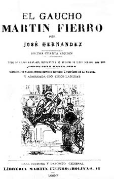 Del 150 aniversario de “Martín Fierro” de José Hernández