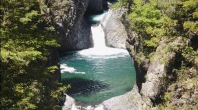 Parque nacional Radal Siete Tazas recupera caudales hídricos tras intensa lluvia