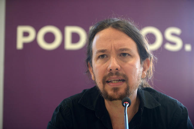 Pablo Iglesias, líder de Podemos