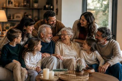 Día de las abuelas y abuelos. Convivencia saludable sin conflictos familiares. 26 de julio