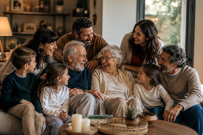 Día de las abuelas y abuelos. Convivencia saludable sin conflictos familiares. 26 de julio