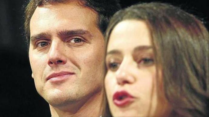 Albert Rivera e Inés Arrimadas, líderes de Ciudadanos.