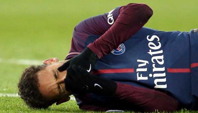 Neymar es duda para el duelo entre PSG y Real Madrid en la Champions League.