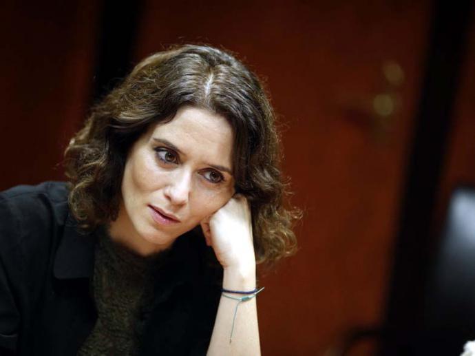 La candidata del PP a la Comunidad de Madrid, Isabel Díaz Ayuso.