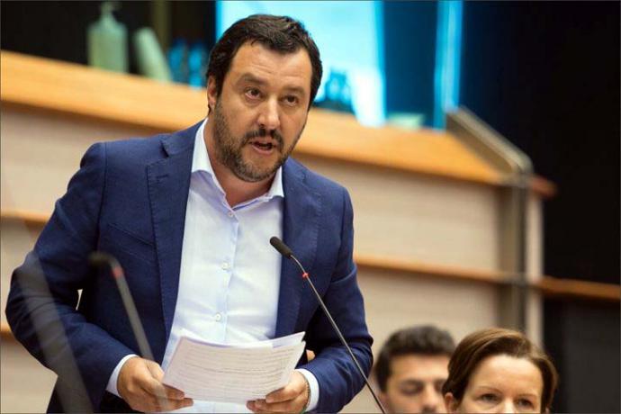 Matteo Salvini, ministro del Interior de Italia 