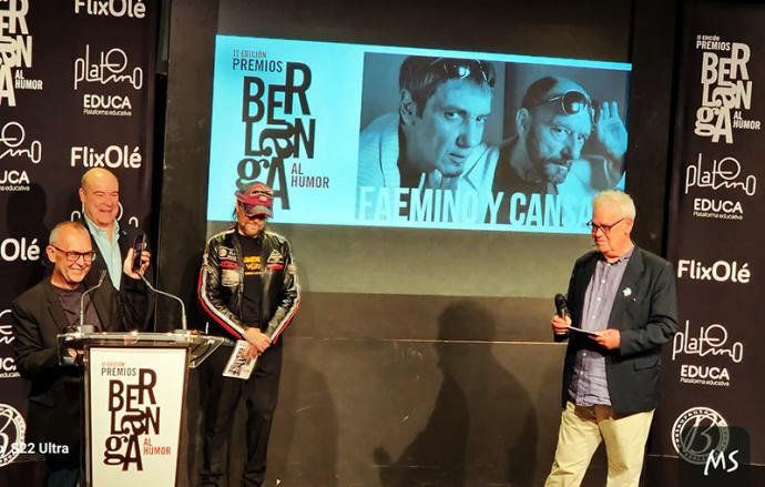 Premios Berlanga al Humor 2023, Ganadores en su II Edición, galardonados en el Palacio de Linares