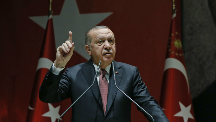  El presidente turco, Recep Tayyip Erdogan