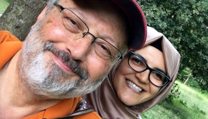 Hatice Cengiz, la prometida del periodista saudita Jamal Khashoggi en una imagen de archaivo 