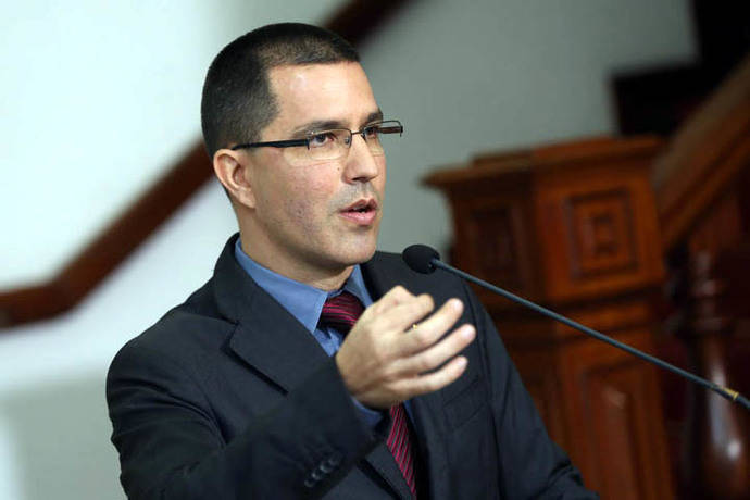 El canciller venezolano, Jorge Arreaza