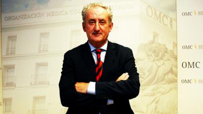 El doctor cántabro Tomás Cobo, presidente de la Organización Médico Colegial (España)