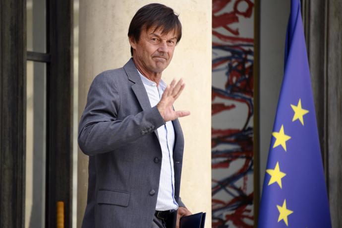 Ex ministro francés de transición ecológica, Nicolas Hulot