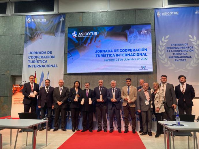 Entregados los reconocimientos internacionales a la Cooperación Turística