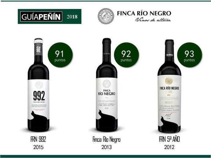 Los vinos de Bodegas y Viñedos Finca Río Negro (II)