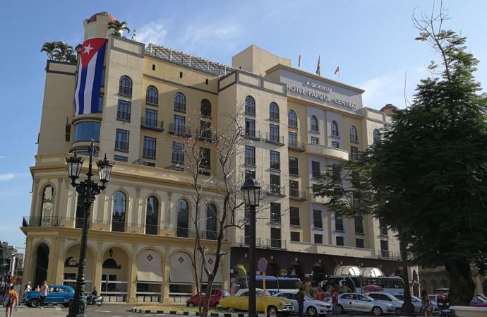 El hotel Iberostar Parque Central de La Habana.