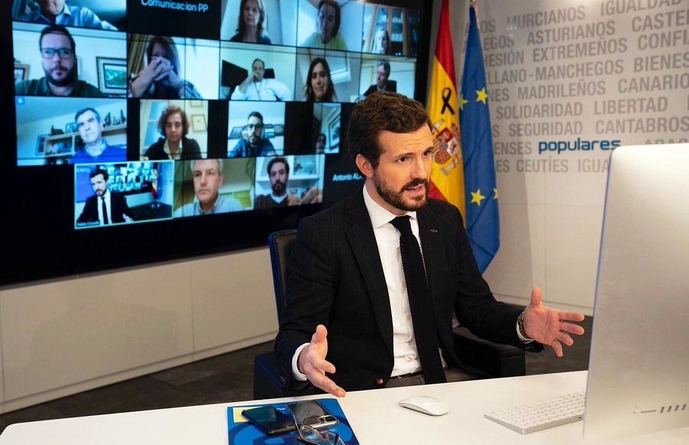  Casado responsabiliza al Gobierno de los fallecidos por coronavirus: 'Cada retraso, mentira o error cuesta vidas'