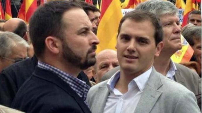 Abascal (i) y Rivera en una imagen de archivo