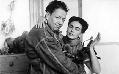 Diego Rivera y Frida Kahlo