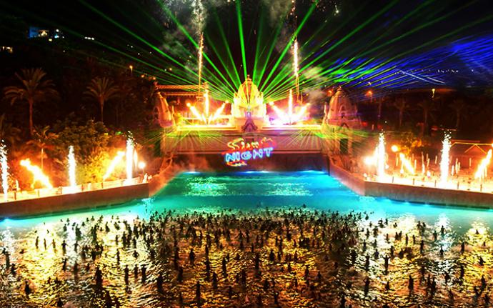 Vuelve Siam Night, el mayor espectáculo nocturno de la industria mundial de los parques de ocio, en el Sur de Tenerife