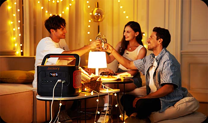 Navidad sin luz, no te preocupes, Jackery Generador Solar te acompaña para una celebración cálida