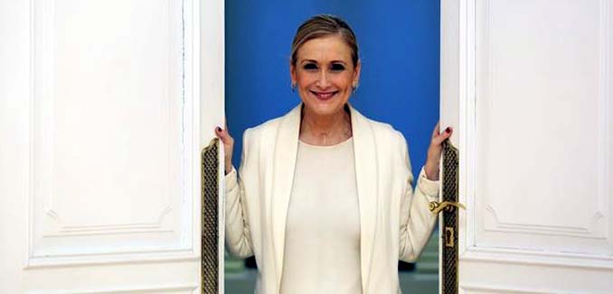 La presidenta de la Comunidad de Madrid, Cristina Cifuentes. MARTA JARA

