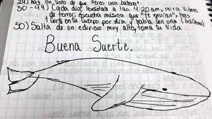 El reto de 'la ballena azul' alerta a padres en el mundo