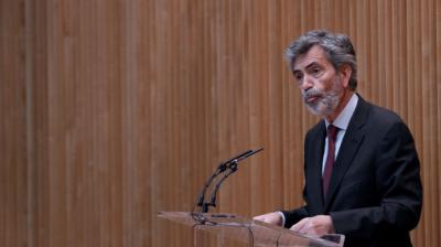 El presidente del CGPJ, Carlos Lesmes, en una fotografía de archivo. EFE