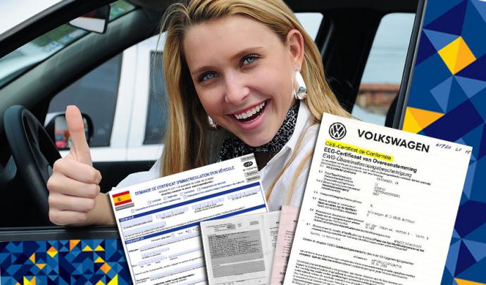 Certificado de Conformidad COC: Matricular un vehículo extranjero en España