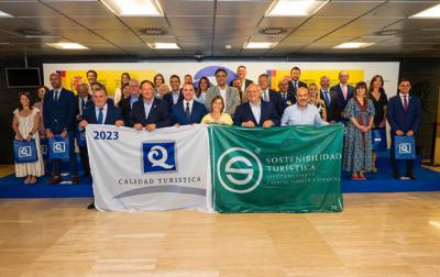 El ICTE entrega la Bandera “Q” de Calidad a 309 playas españolas