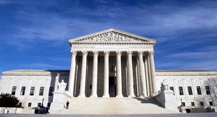 El Tribunal Supremo de Estados Unidos.