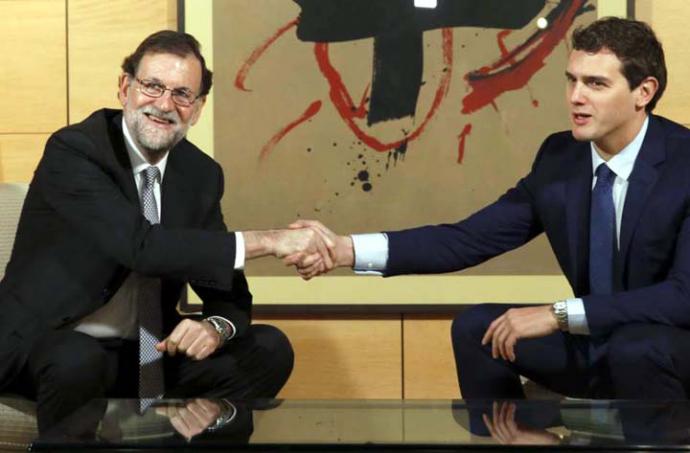 Rajoy y Rivera en una imagen de archivo
