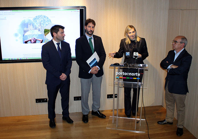 Presentación de “Un descanso en los Caminos” en Porto