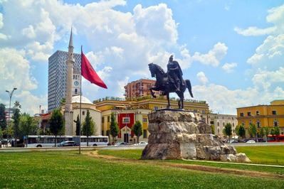 Tirana, la capital de Albania